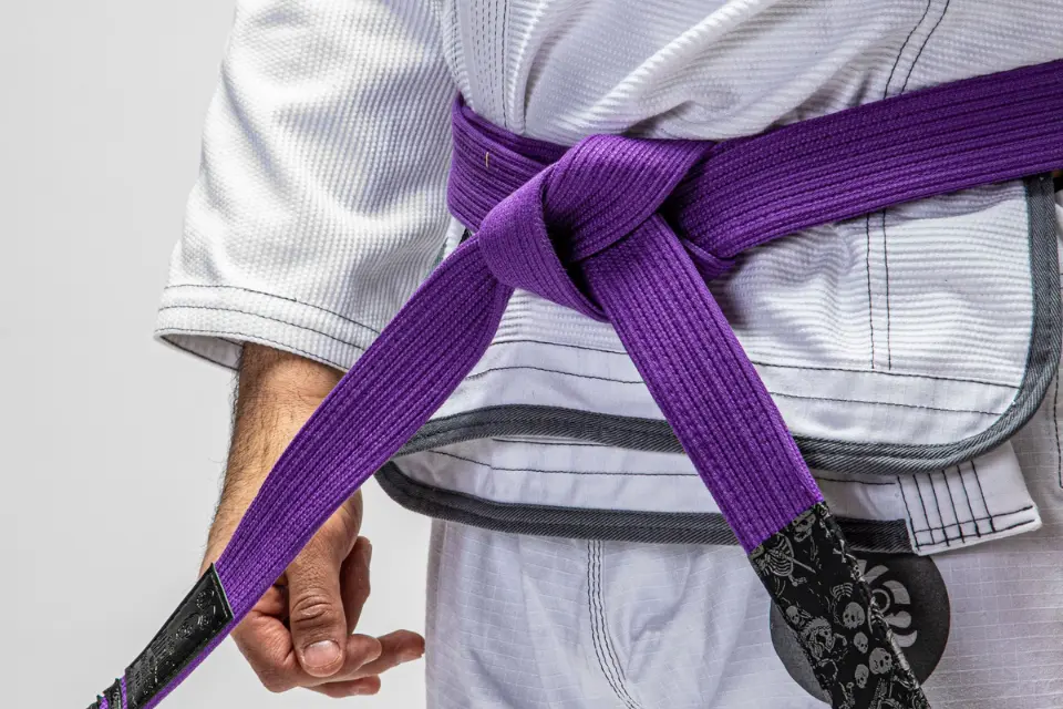 Ceinture violette karaté hotsell